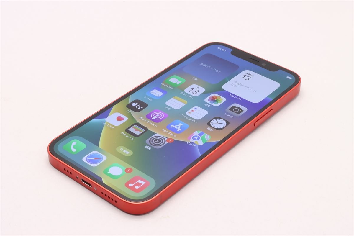 Apple iPhone12 64GB (PRODUCT)RED A2402 MGHQ3J/A バッテリ88