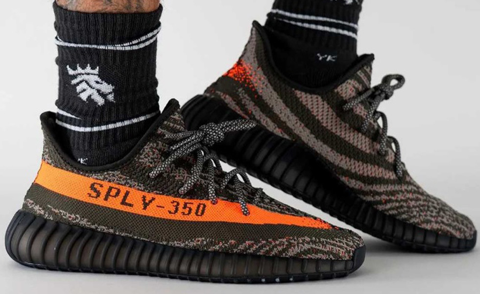 新品 adidas YEEZY Boost 350 V2 Carbon Beluga 28cm 送料無料