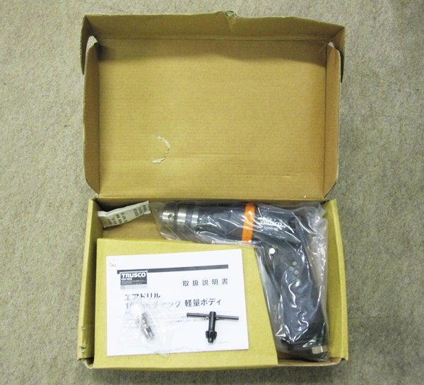 【本日特価】 ★未使用 長期保管品 TRUSCO TADR-10 エアドリル 10mmチャック ★ エアドライバー 【本日特価】 ★未使用 長期保管品 TRUSCO TADR-10 エアドリル 10mmチャック ★ エアドライバー