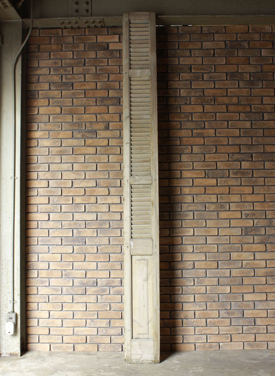 ルーバードア ウッドドア 建具 扉 開き戸 ヴィンテージ アンティーク イギリス フランス レトロ ヨーロッパ ウェリントン wdw-5109