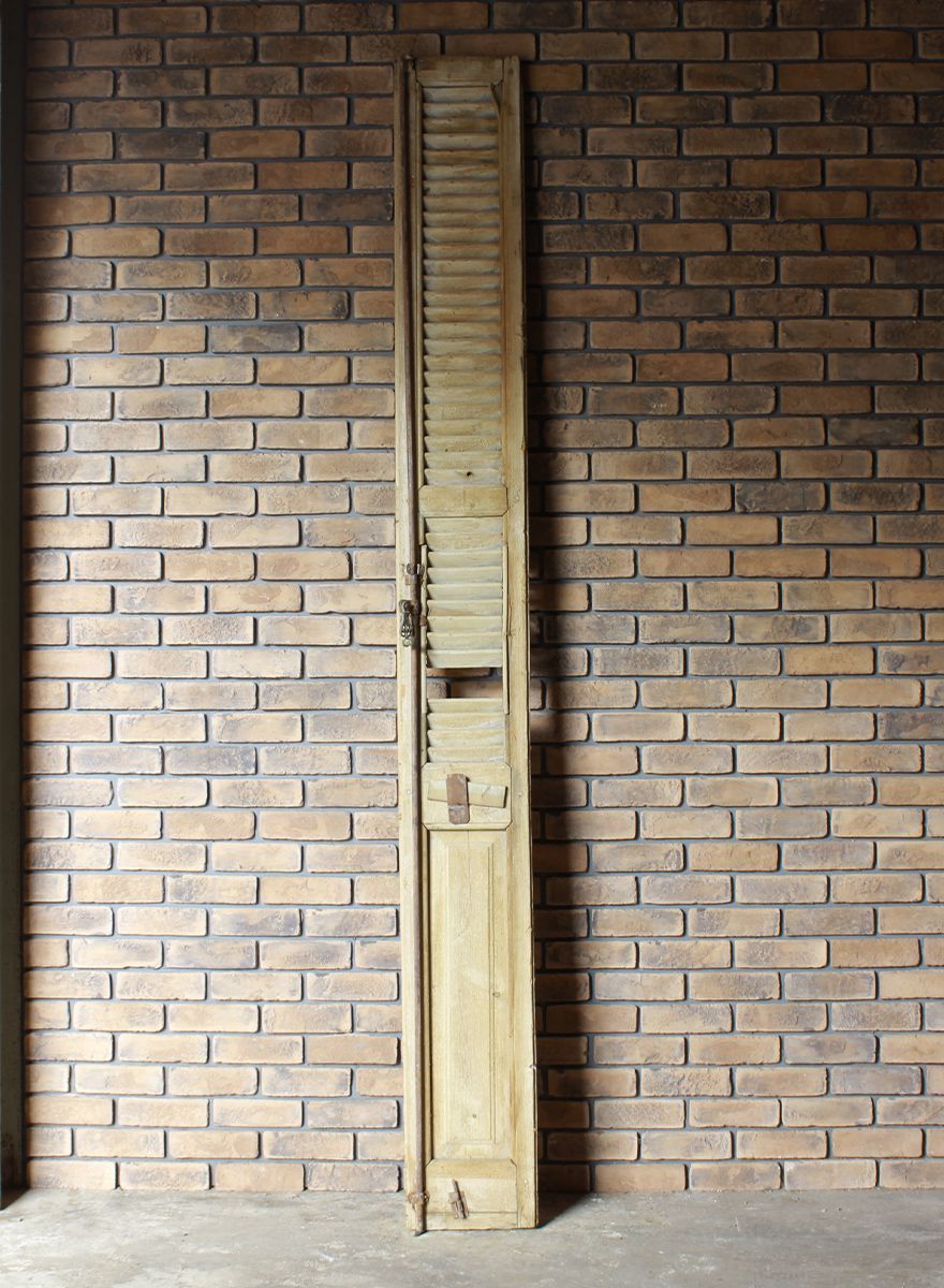 ルーバードア ウッドドア 建具 扉 開き戸 ヴィンテージ アンティーク イギリス フランス レトロ ヨーロッパ ウェリントン wdw-5246のサムネイル