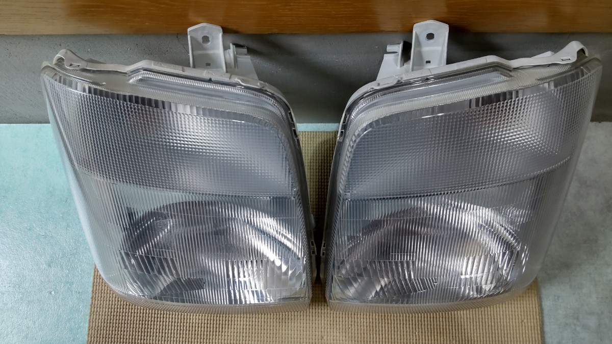 キャリー DA63T ヘッドライト左右セット 【レンズリフォーム済み