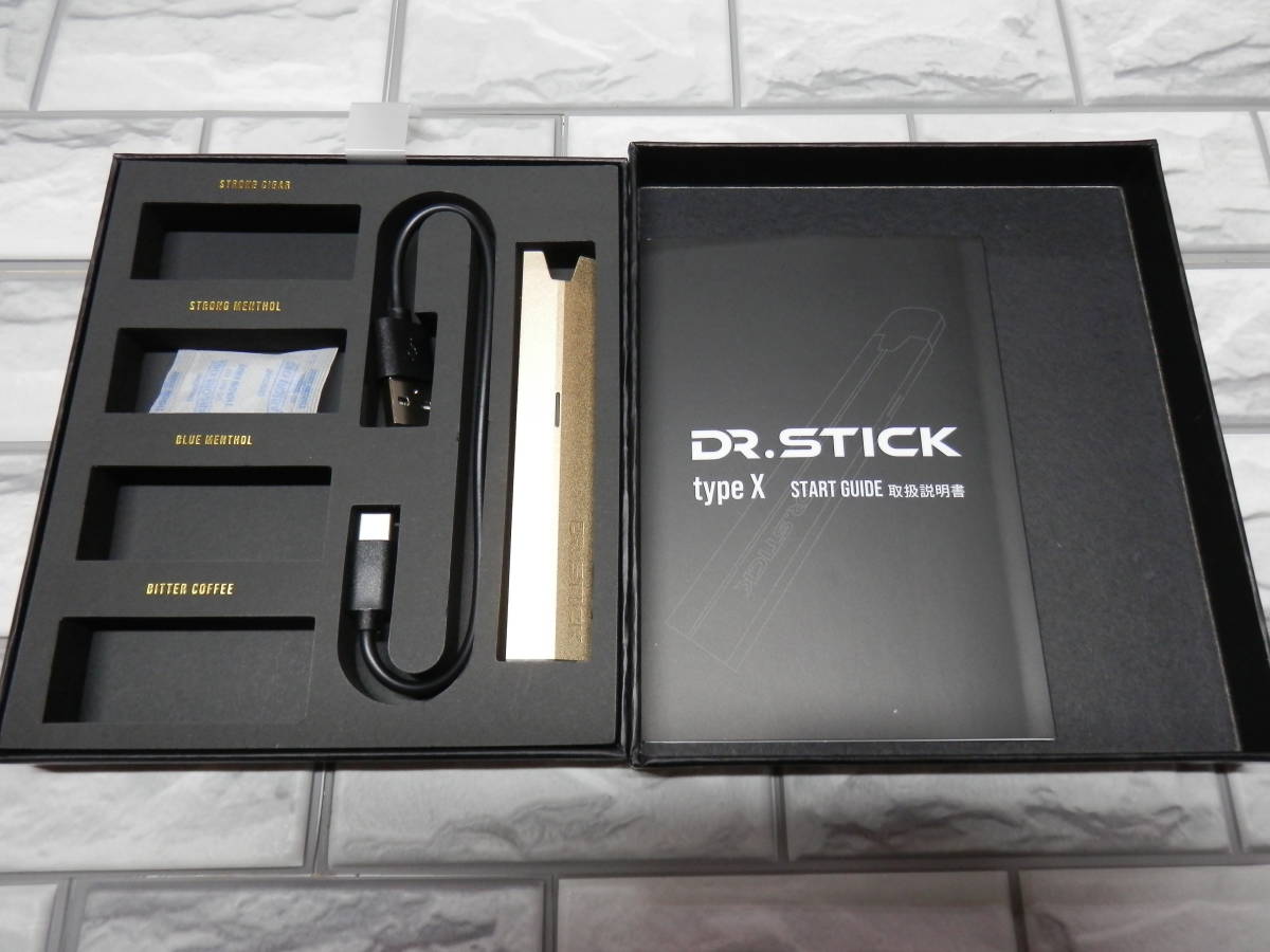 送料無料・新品 ドクタースティック type X Dr Stick GOLD 電子タバコ