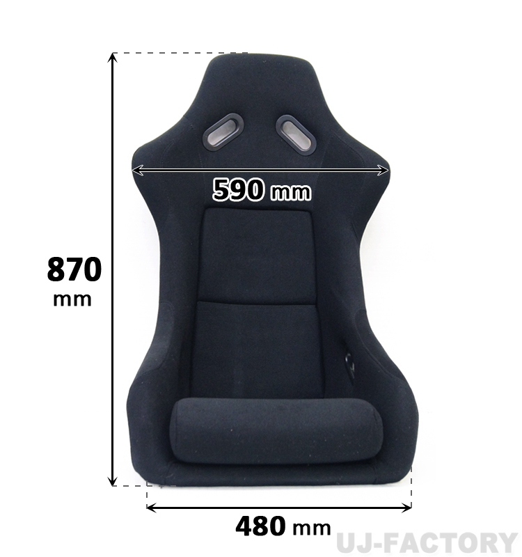 【即納！】★RECARO SP-Gタイプ（SPGタイプ）フルバケットシート/ブラック【2脚セット】★リブ構造で強度を確保！人気モデル♪の画像3