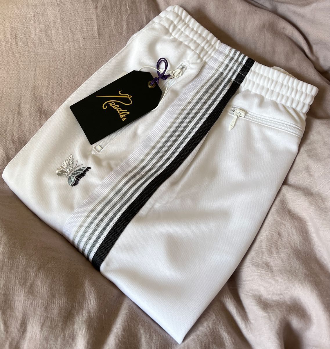 NEEDLES TRACKPANTS 別注STUDIOUS 23ss 白｜Yahoo!フリマ（旧PayPay