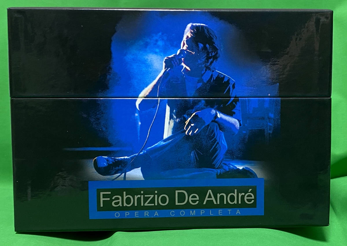 FABRIZIO DE ANDRE / OPERA COMPLETA ファブリツィオ・デ・アンドレ 全集 紙ジャケ 20枚組ボックス 廃盤
