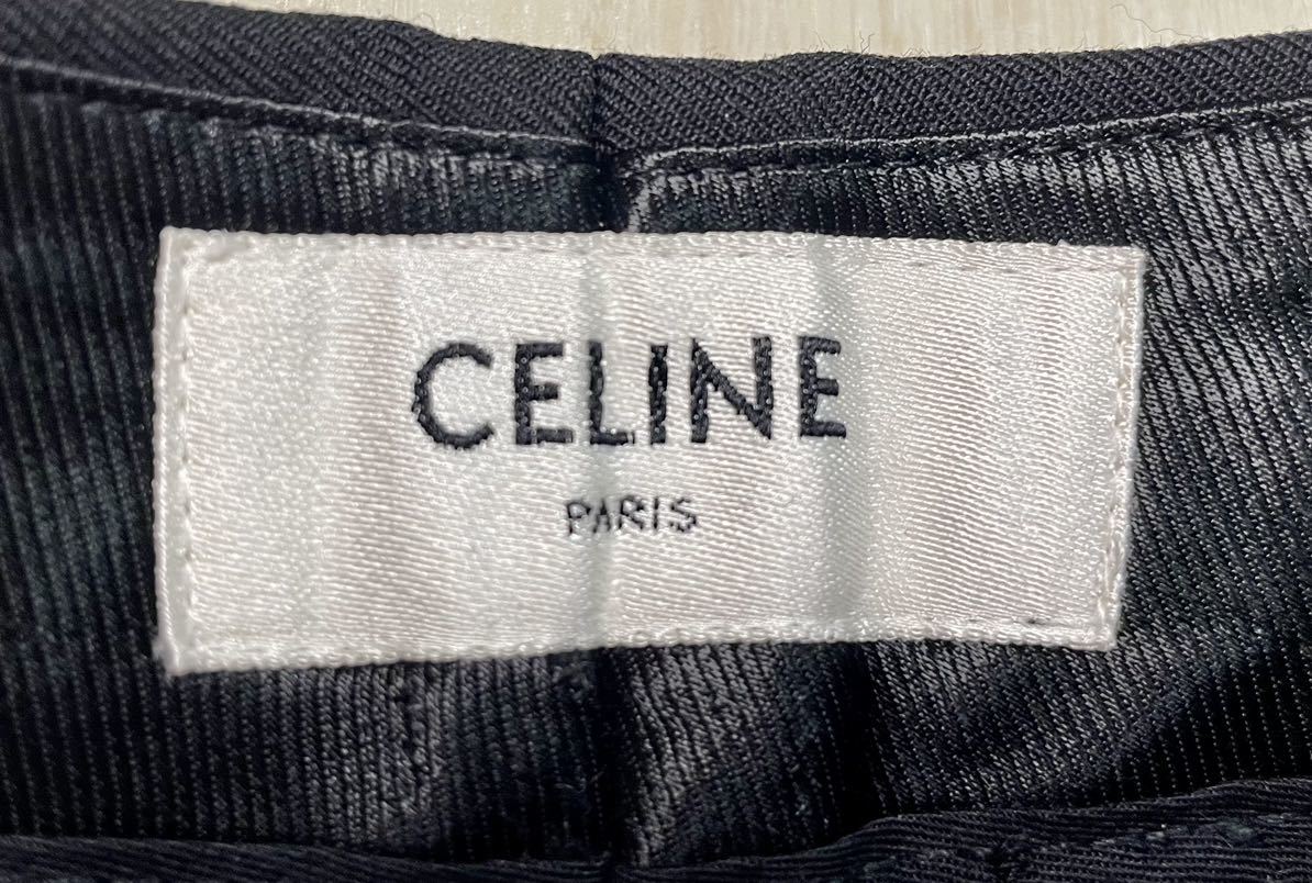 22SS Celine ブーツカット フレアパンツ 44 スラックス エディ 22SS Celine ブーツカット フレアパンツ 44 スラックス エディ