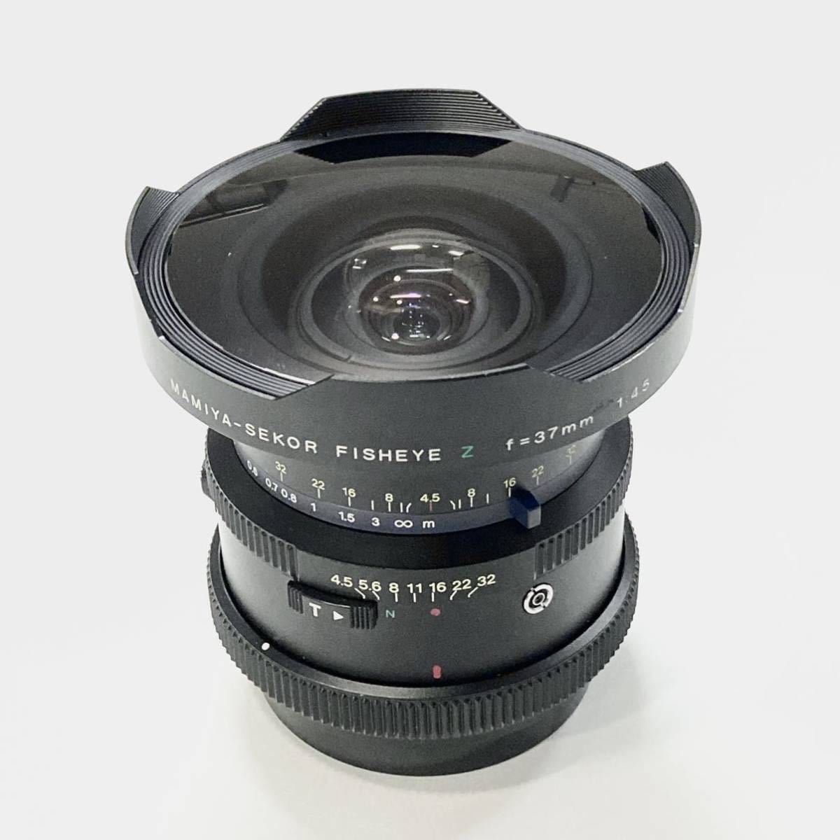 マミヤRZ 37mm f4.5 ☆美品☆ MAMIYA SEKOR FISHEYE Z 広角レンズ 中判
