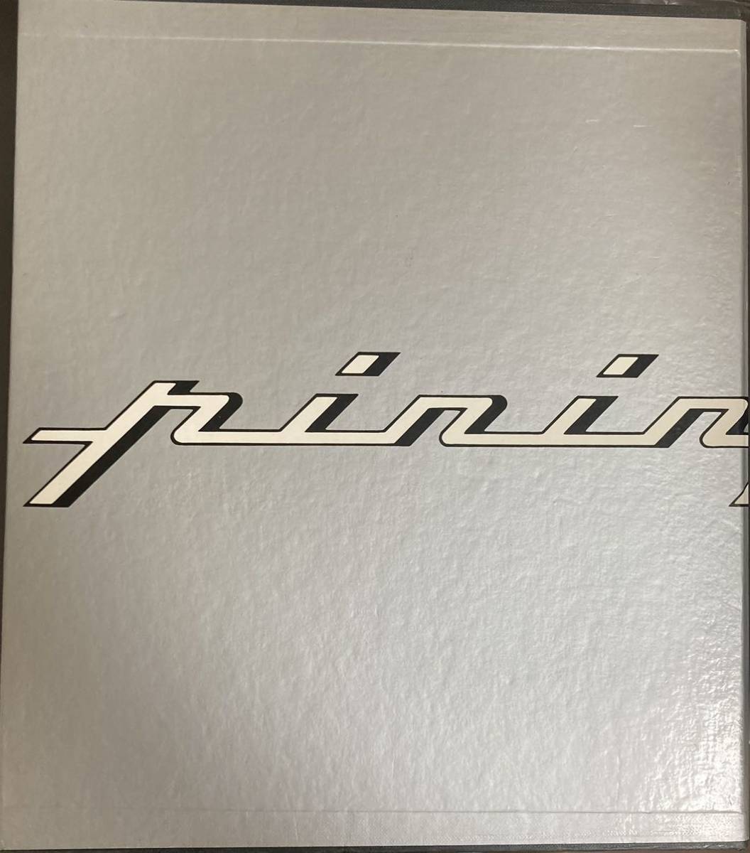 pininfarina catalogue raisonne ピニンファリーナ　カタログ　レゾネ　洋書　シミヤケ　函イタミ壊れ_画像2