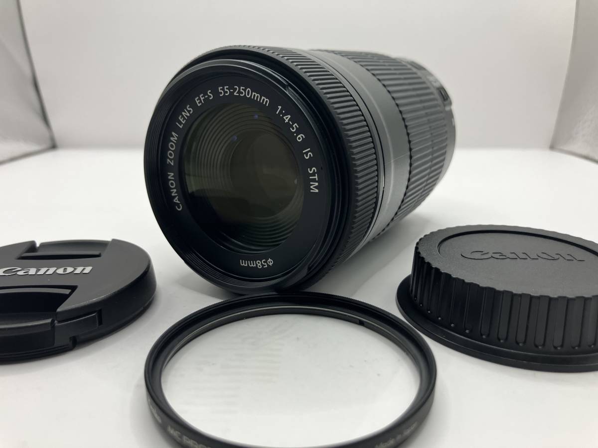 ☆新品同様☆ キヤノン CANON EF-S 55-250mm F4-5.6 IS STM