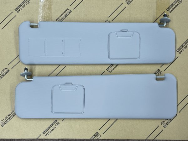 200系 ハイエース スーパーGL 純正 サンバイザー 左右 ワイドボディ 200系 ハイエース スーパーGL 純正 サンバイザー 左右 ワイド