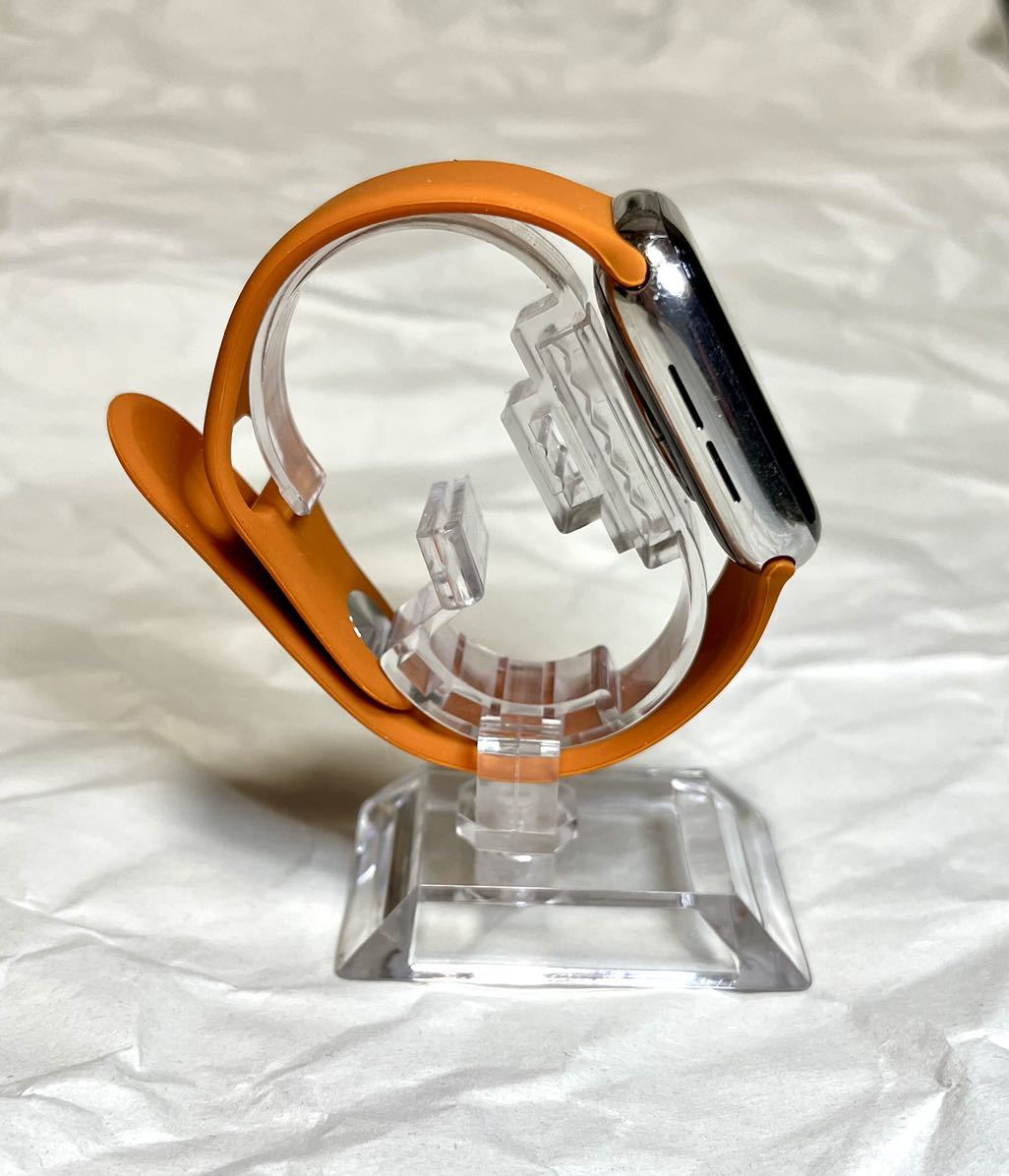 動作良好 Apple Watch 6 HERMES 40mm ステンレス シルバー Series6