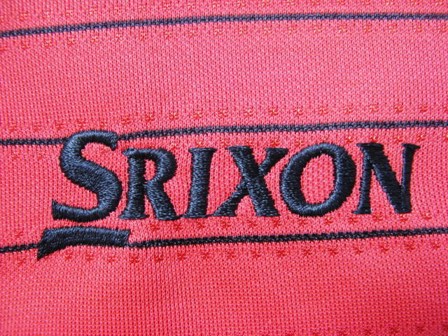 SRIXON スリクソン プロモデル ハイネック長袖シャツ LLサイズ XL 赤黒 _画像7