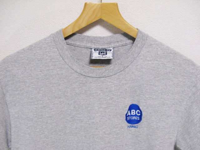 90s ビンテージ USA製 ハワイ ABCストア ロゴ刺 Lee Tシャツ 90年代 アメリカ製 Sサイズ ABC STORES_画像2