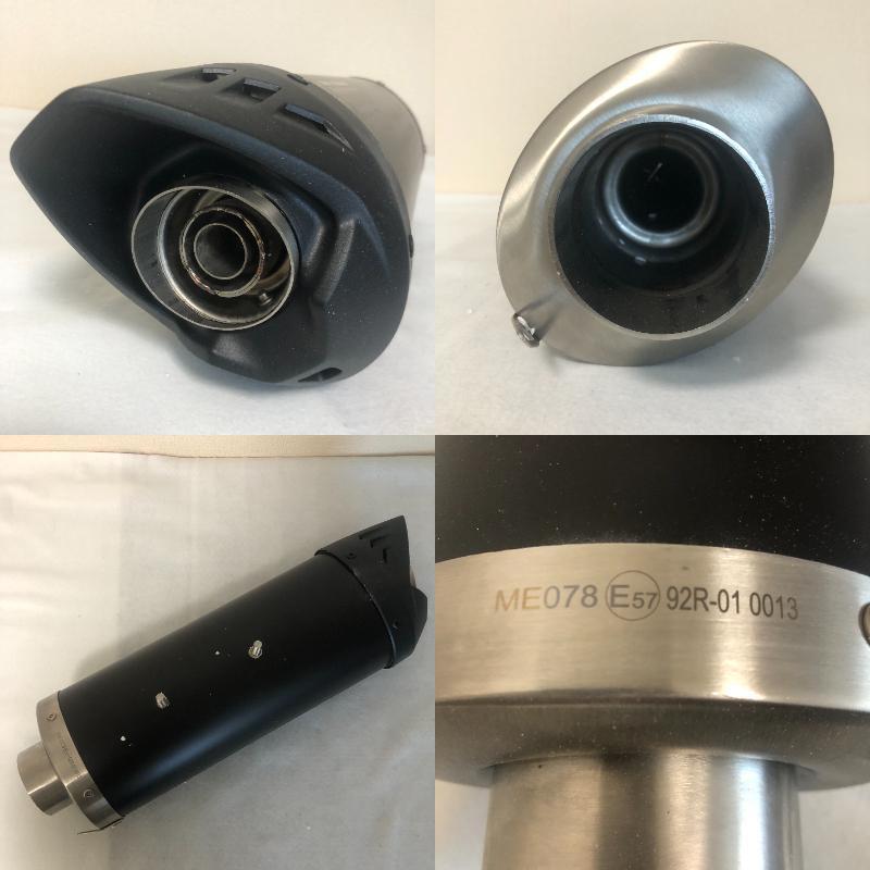 MiVV スリップオン マフラー SUZUKI BURGMAN 400 定価91053円☆新品