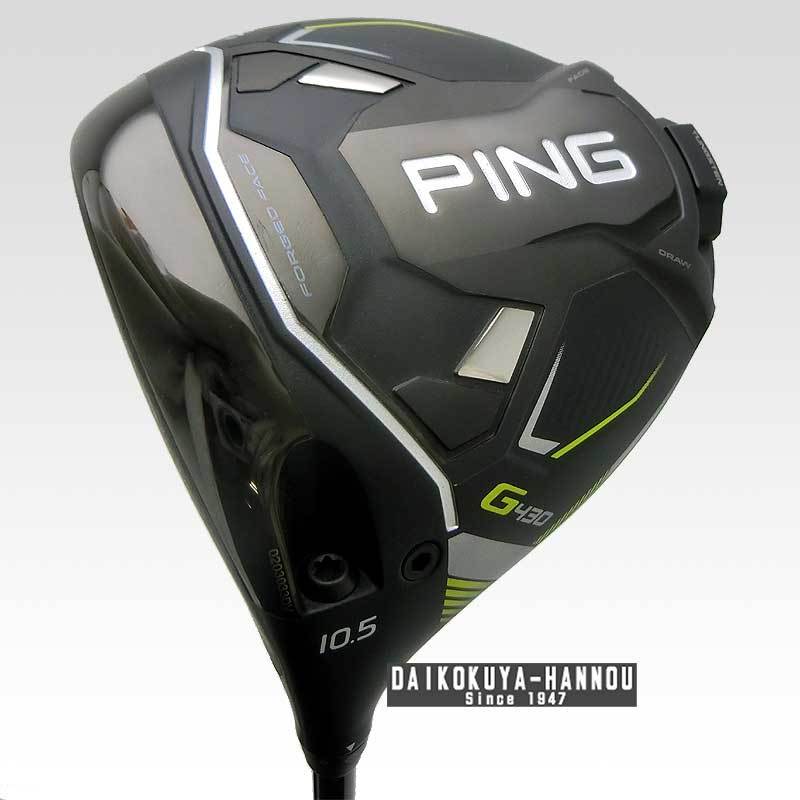 PING ピン 2022年モデル G430 MAX ドライバー 10.5° レフティ ALTA J