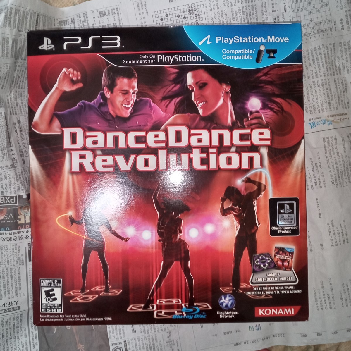 PS3 マット付きダンスダンスレボリューション dance dance revolution 