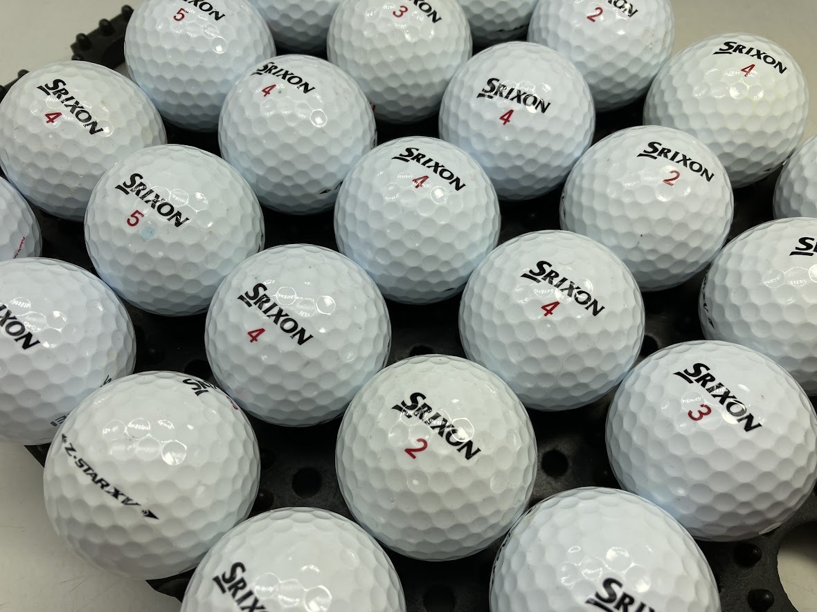 新発売】 SRIXON Z-STAR 白21年 ロストボール 24球 nmef.com