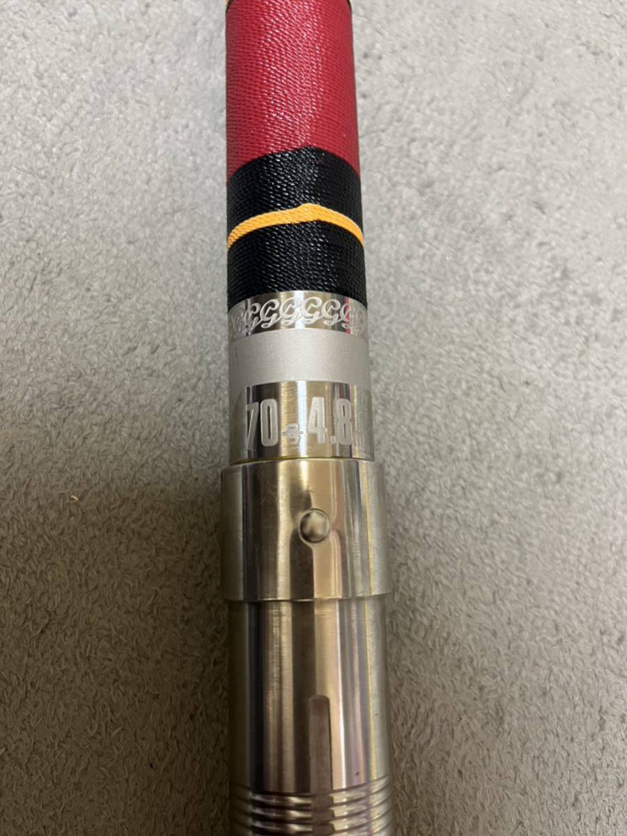 がまくえ マークⅡ がまかつ 70号4.8m クエ竿 アラ竿 石鯛竿 がまくえ マークⅡ がまかつ 70号4.8m クエ竿 アラ竿 石鯛竿
