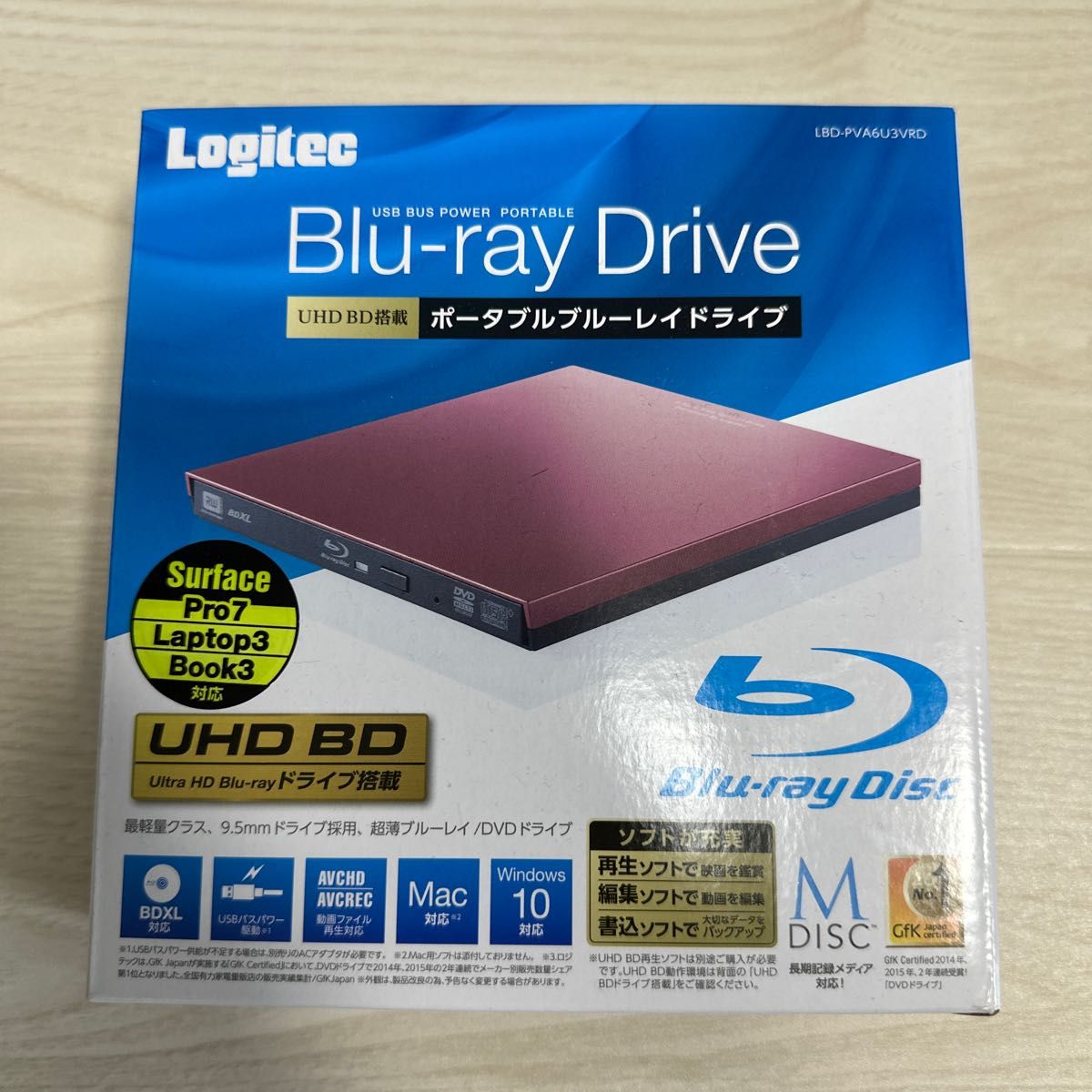 logitec ロジテック ブルーレイドライブ 外付け Bluray UHDBD USB3 0