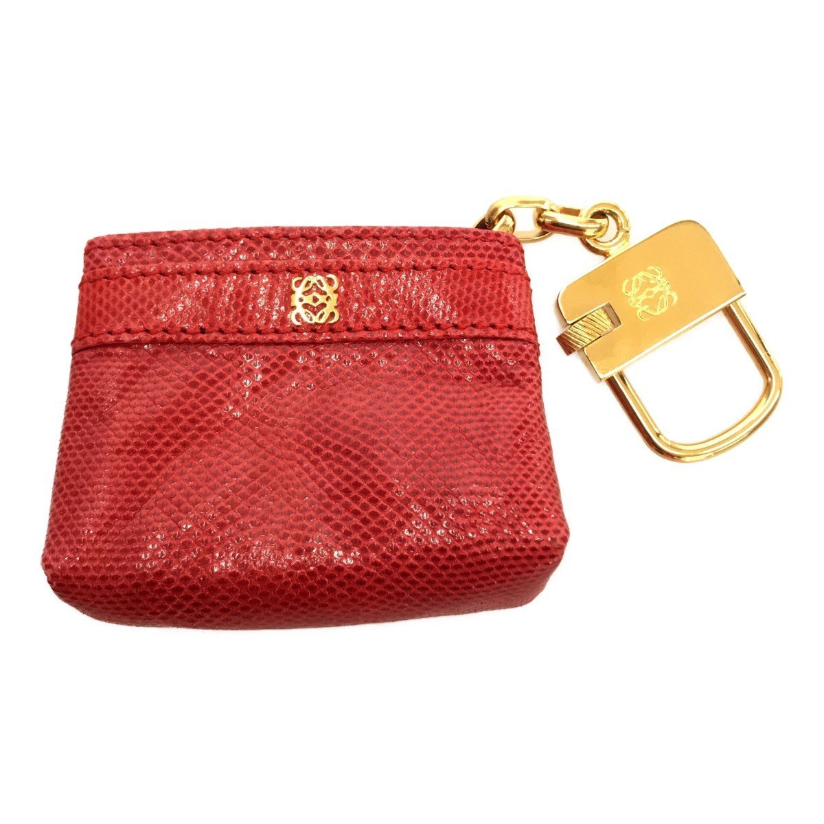 LOEWE Loewe [4907D] сумка узор очарование кожа красный Gold металлические принадлежности женский CH