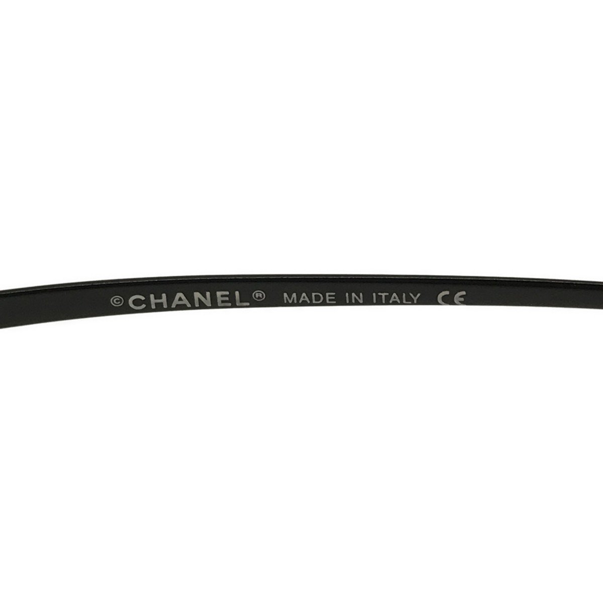 CHANEL Chanel [lay2722M] sunglasses 4017-D 62*17 here Mark rhinestone silver clear gray gradation 