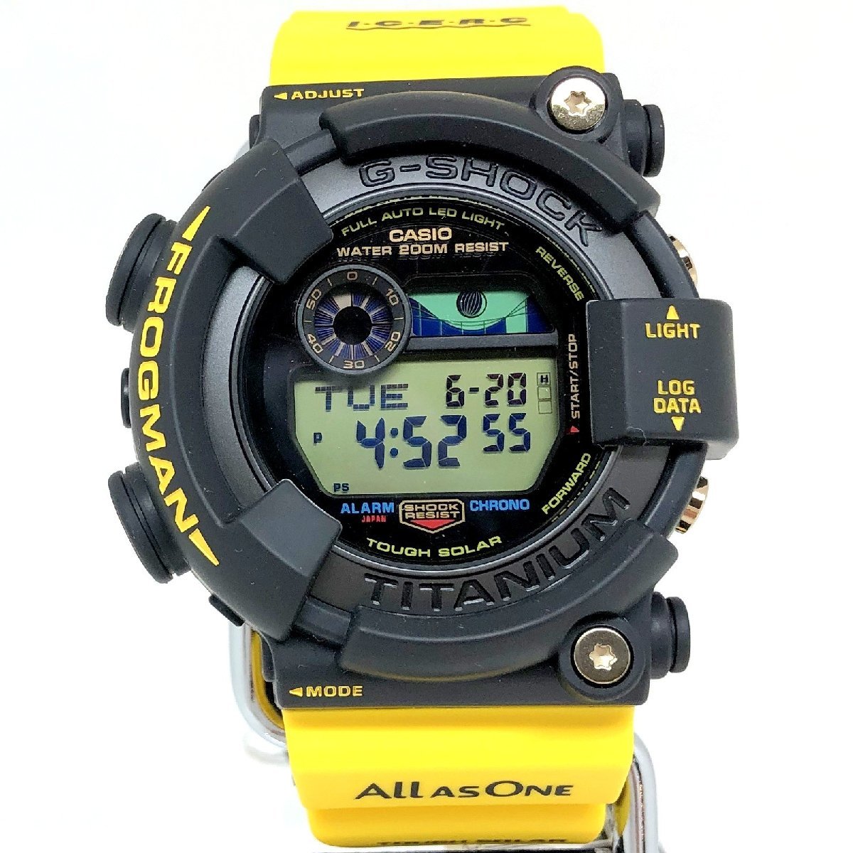 未使用品 G-SHOCK ジーショック CASIO カシオ 腕時計 GW-8200K-9JR FROGMAN フロッグマン イルクジ 2023年 タフソーラー 【ITEN0K714XL5】