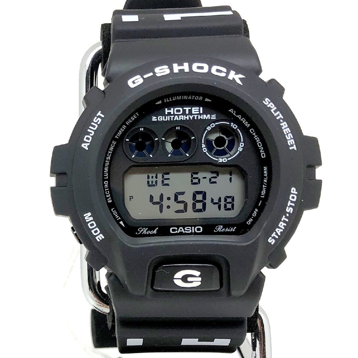 極美品 G-SHOCK ジーショック CASIO カシオ 腕時計 DW-6900TH-1JR 布袋寅泰 30周年記念 30th コラボ ギタリズムモデル【IT4HR6SQ579Y】_画像1