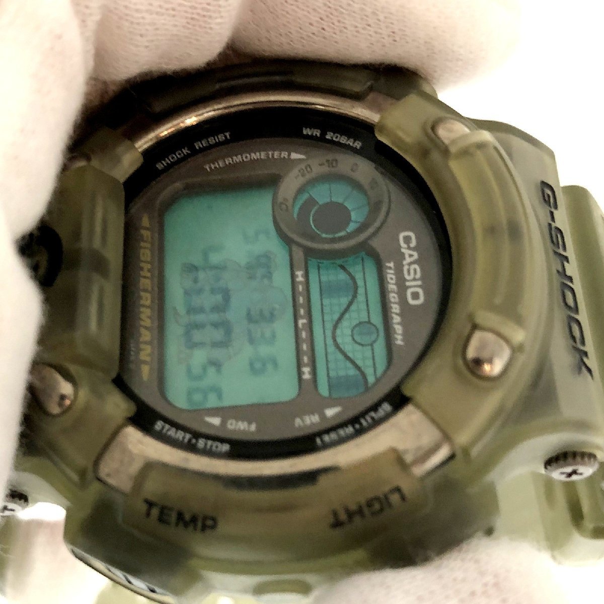 美品 G-SHOCK ジーショック CASIO カシオ 腕時計 DW-8600MS-8T FISHERMAN フィッシャーマン スケルトン【IT04EGU4WVHS】_画像5