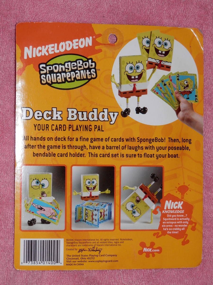 ☆Sponge Bob cards スポンジボブ・トランプ☆ ☆Sponge Bob cards スポンジボブ・トランプ☆