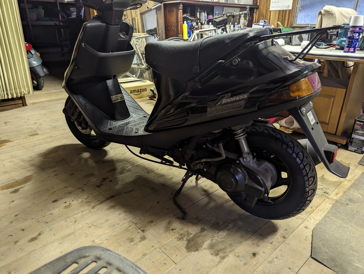 スズキ アドレスV100 SUZUKI ADDRESS V100 実働 岡山より | veganutris