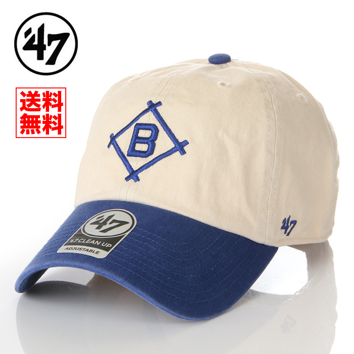 内祝い 47brand LA ブルックリン・ドジャース snap キャップ back
