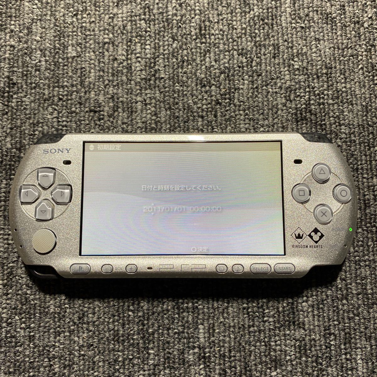 PSP PSP-3000 キングダムハーツ 一式セット