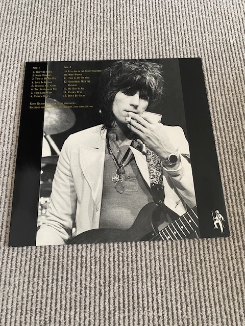 Keith Richards 「Learning The Game」 1LP アナログレコード_画像2