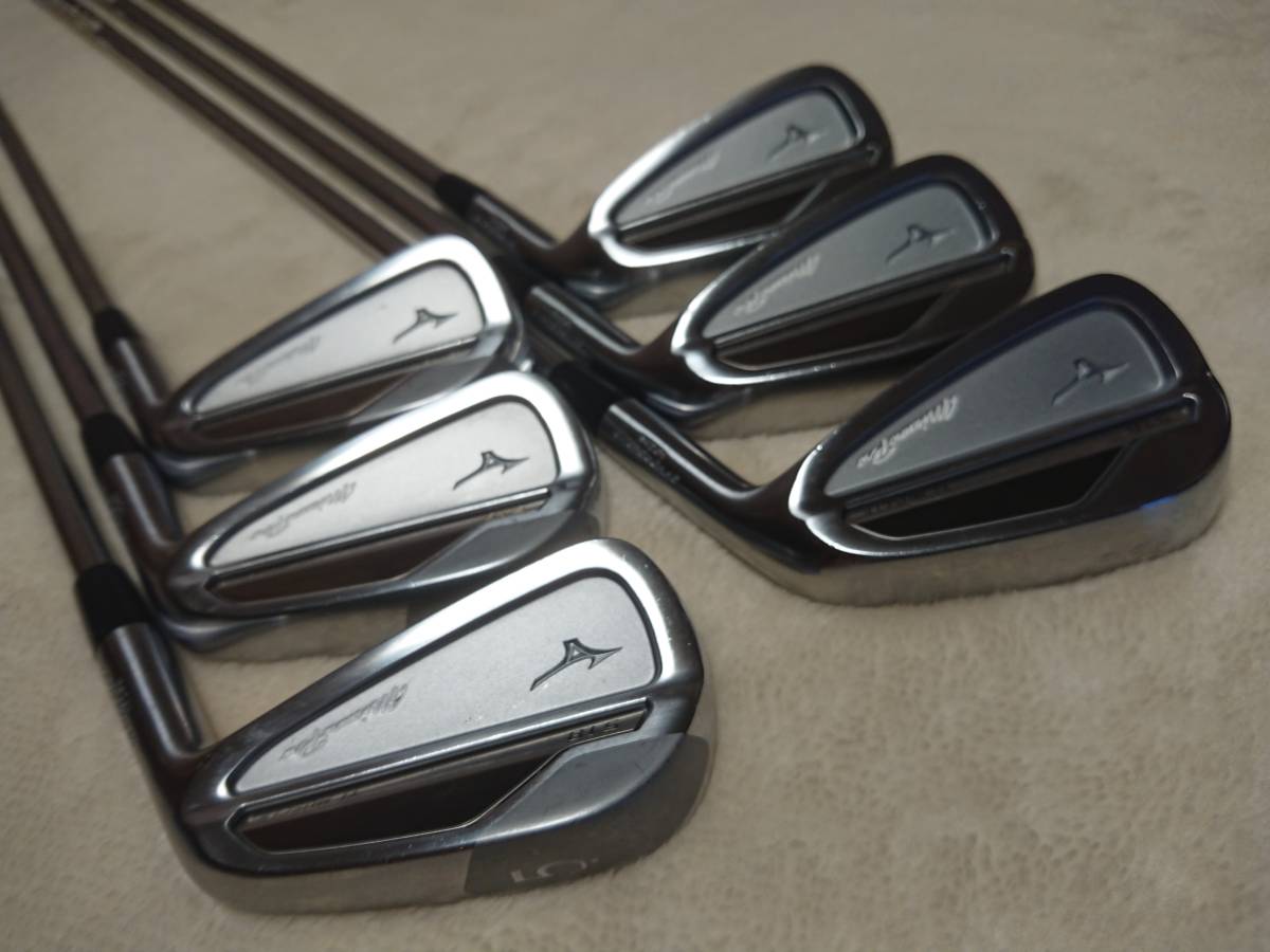 Mizuno Pro ミズノプロ チタンマッスル 518 アイアン 5-P 軟鉄鍛造 6本