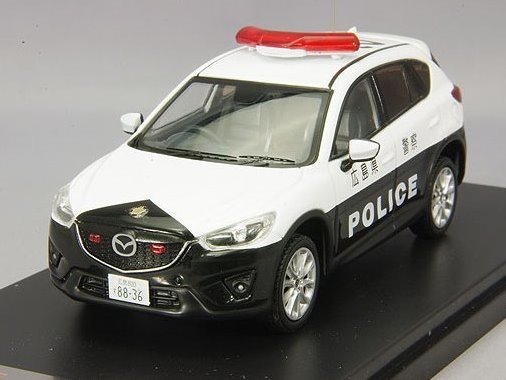 ■即決 PREMIUM-X 1/43【マツダ CX-5 2013 広島県警察 #253 (ホワイト×ブラック) PRD485_参考見本です