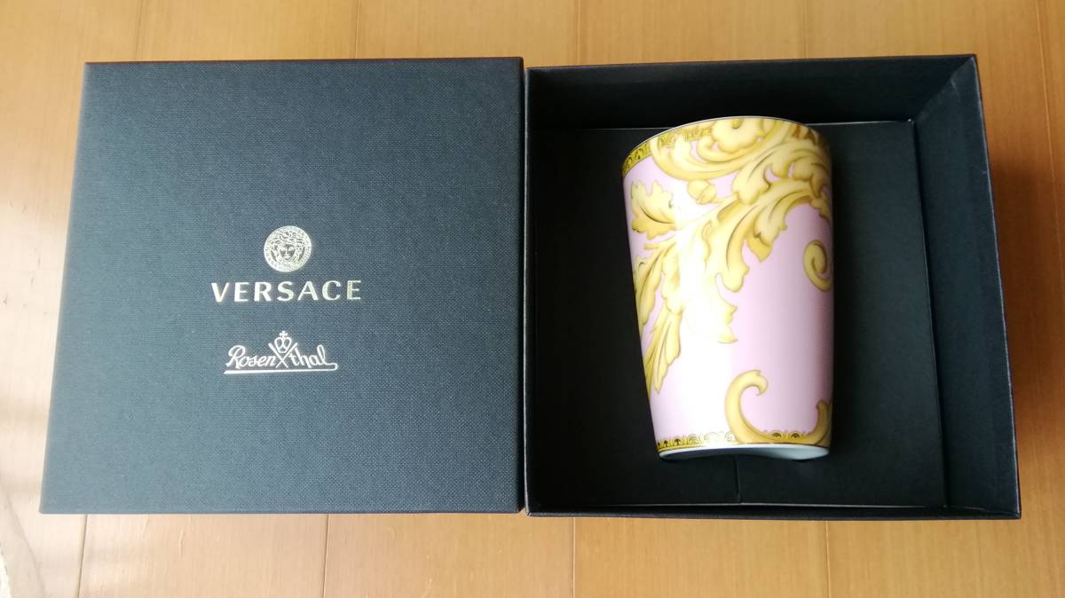  new goods unused VERSACE Versace tumbler 