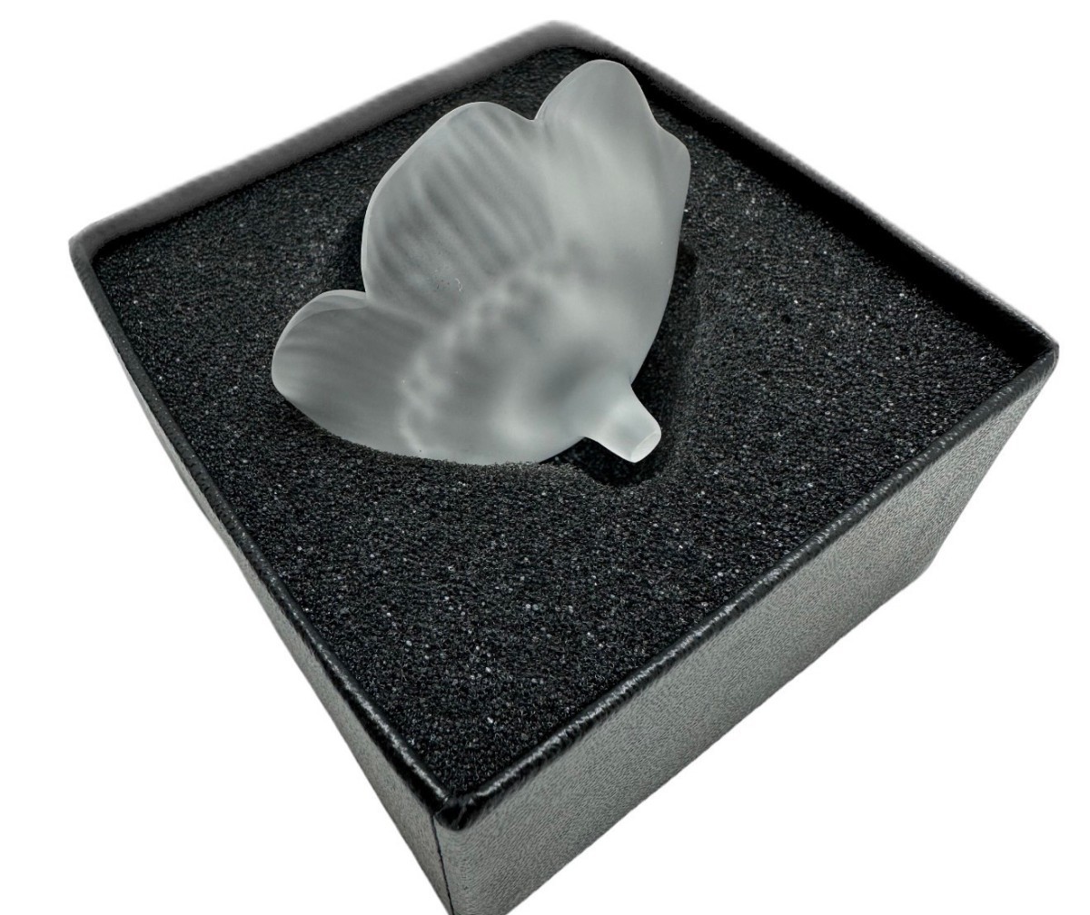 ラリック LALIQUE アネモネ クリスタル フィギュリン 置物 オブジェ
