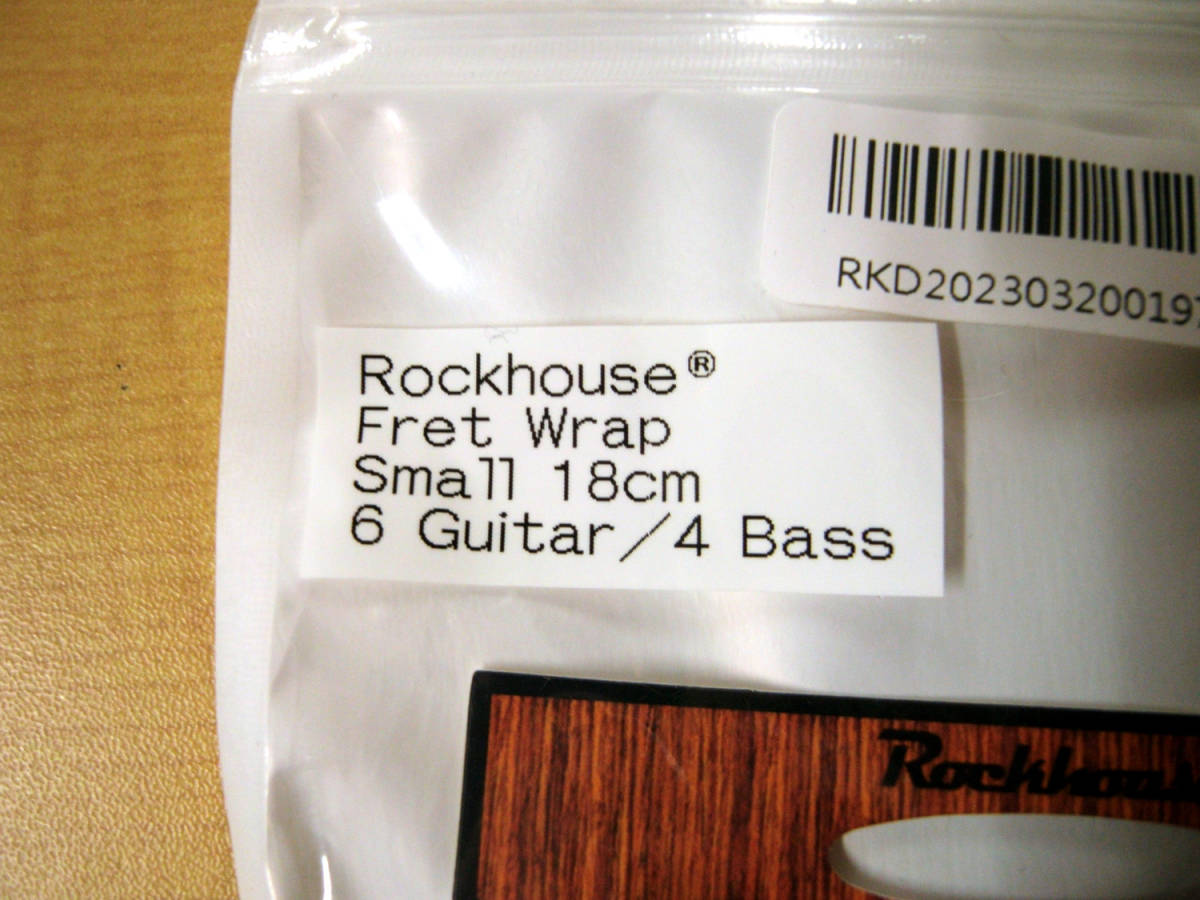 フレットラップ Rockhouse S L サイズ 有り 6弦 エレキギター 4弦・5弦 エレキベース Fret Wrap フレット ラップ  ストリング ミュート JChere雅虎拍卖代购