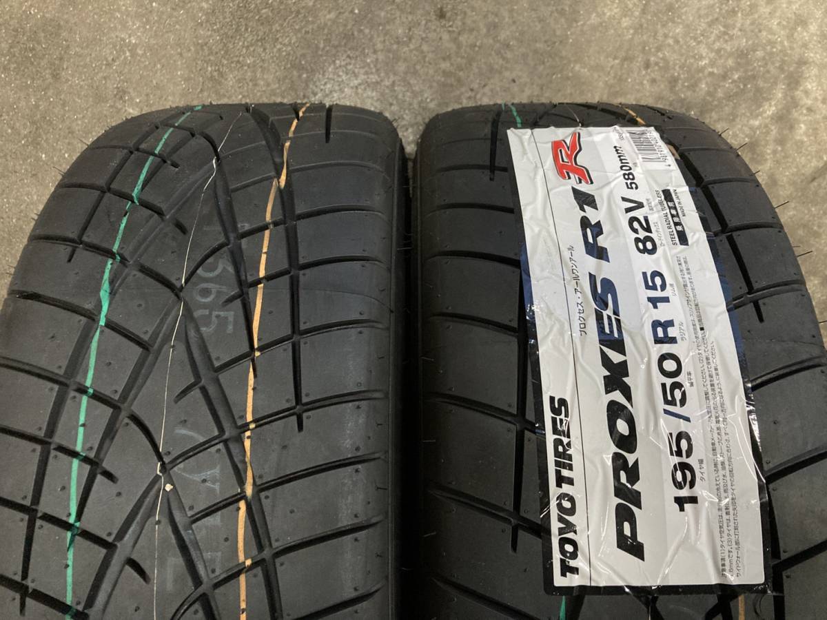 ★軽量★195/50R15 7J+30 4H100 新品 人気 逆ゾリ ハイグリップ TOYO R1R 1台分 ヤリス FIT SWIFT サクシード プロボックス カスタム BK_画像6