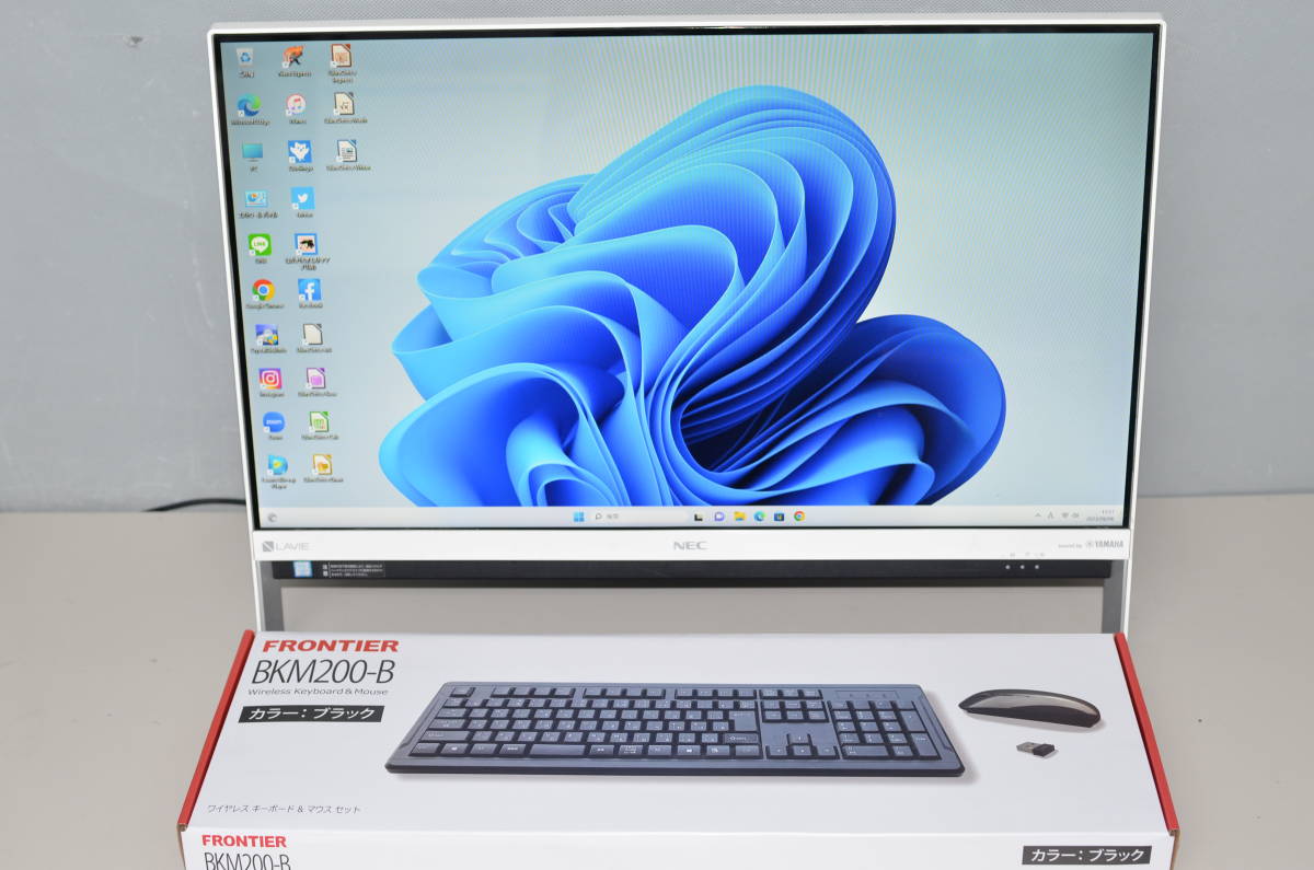 一体型パソコン Windows11+office NEC PC-GD254TCAB core i5-7200U