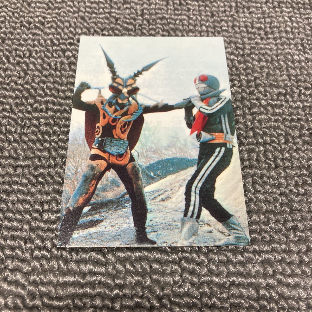 カルビー　1999年復刻版　仮面ライダー　チップスカード　190番_画像1