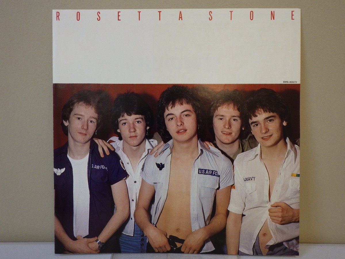 LP レコード 帯 来日記念盤 ROSETTA STONE ロゼッタ ストーン ROCK PICTURES 青春の出発 【E+】 M1165J_画像6