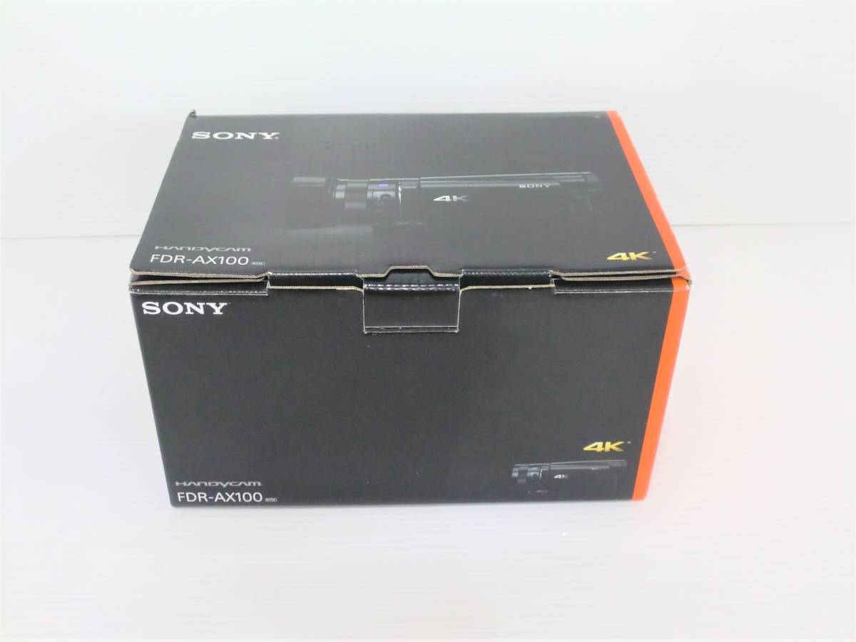 ☆ 展示品 ☆ ソニー SONY ビデオカメラ ◇ Handycam FDR-AX100 ☆ 4K