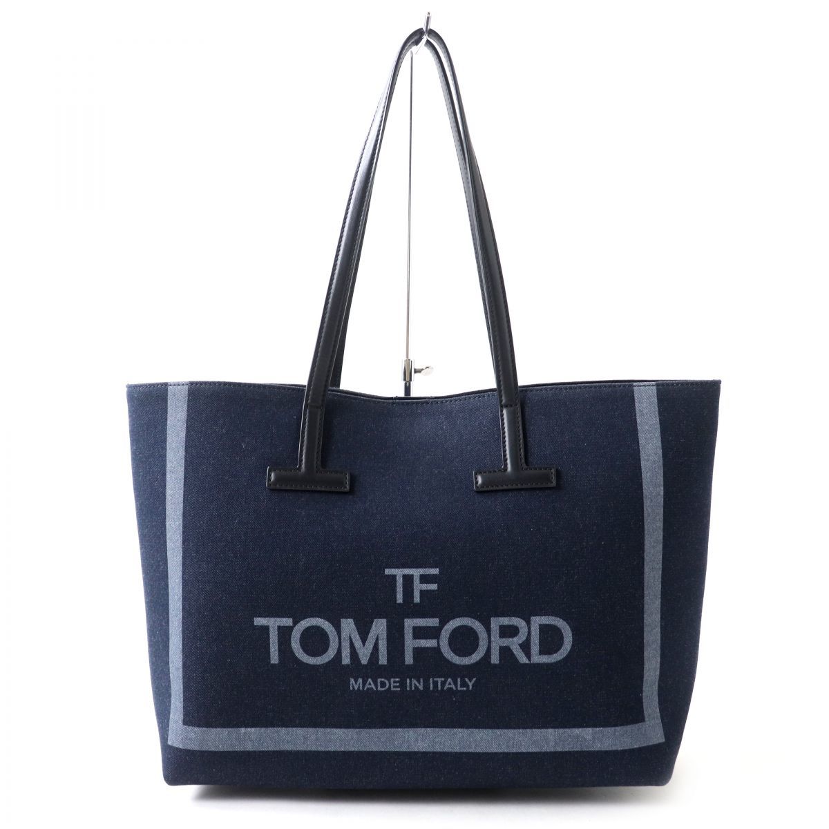 値引きする ショッパー デニム ロゴ TOTE T DENIM トムフォード Ford