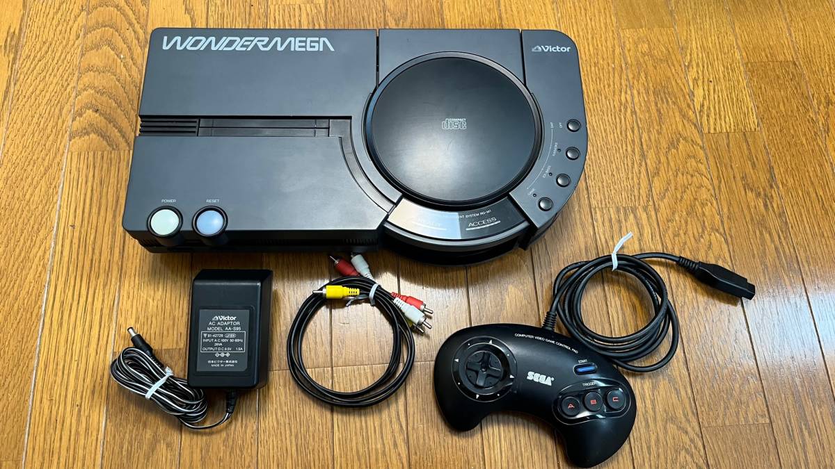 希少 動作品 Victor ワンダーメガ RG-M2 本体 コントローラー AC