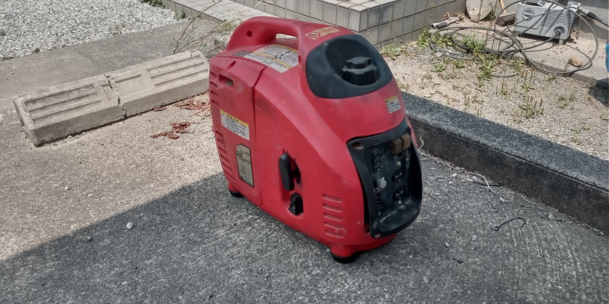 ジャンク】アストロプロダクツ ポータブル インバーター発電機 1200W