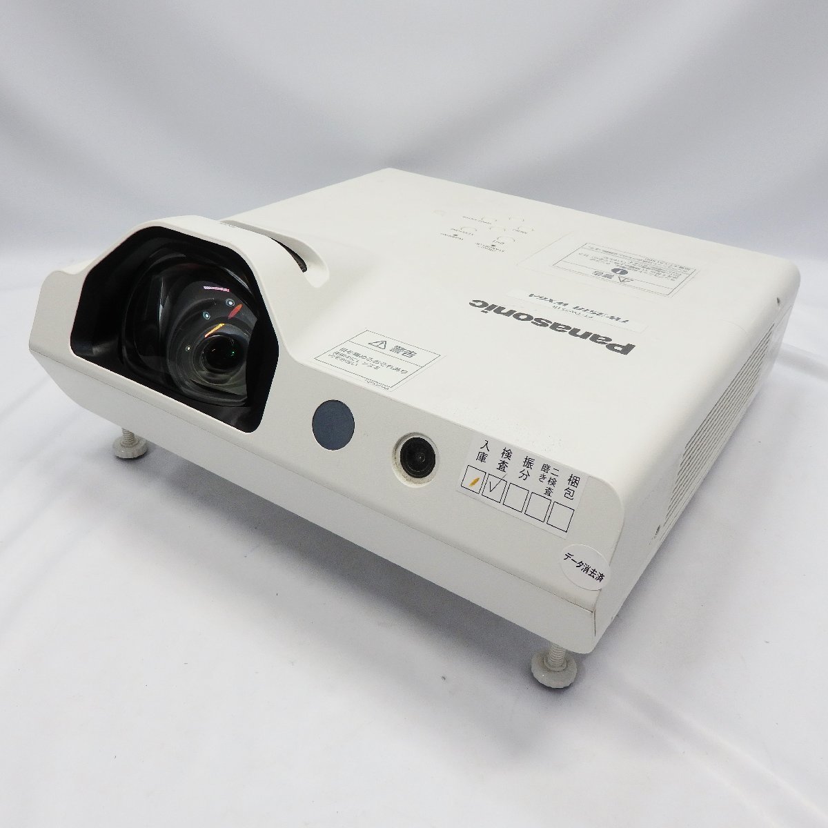 ジャンク】Panasonic 液晶プロジェクター PT-TW351RJ 3300lm 電源