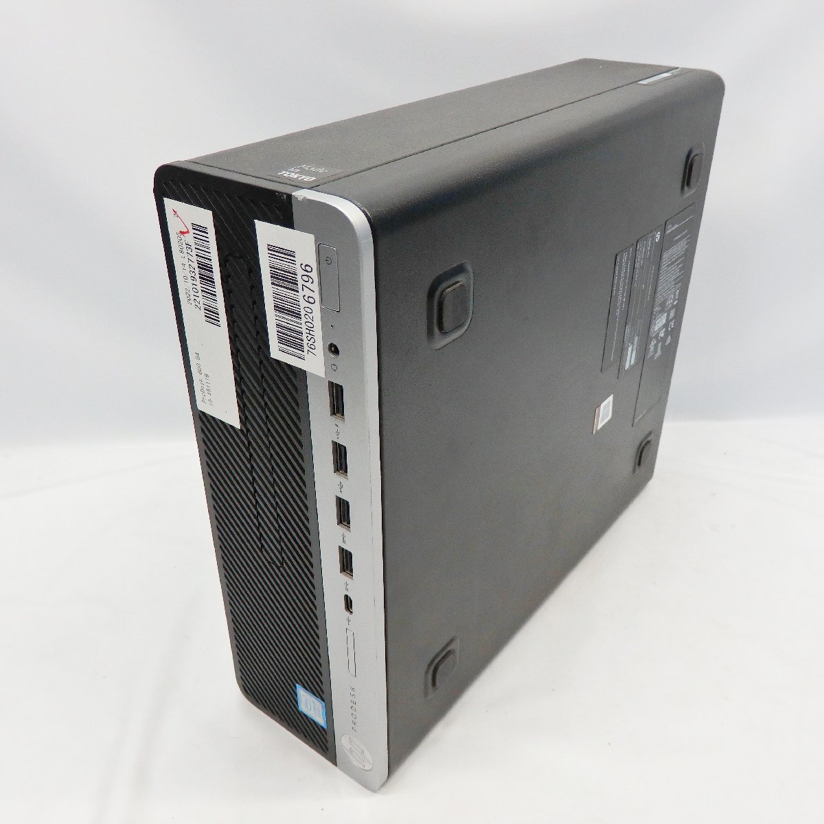 1円～ HP ProDesk 600 G4 SFF Core i5-8500 3.0GHz/32GB/SSD512GB/DVD