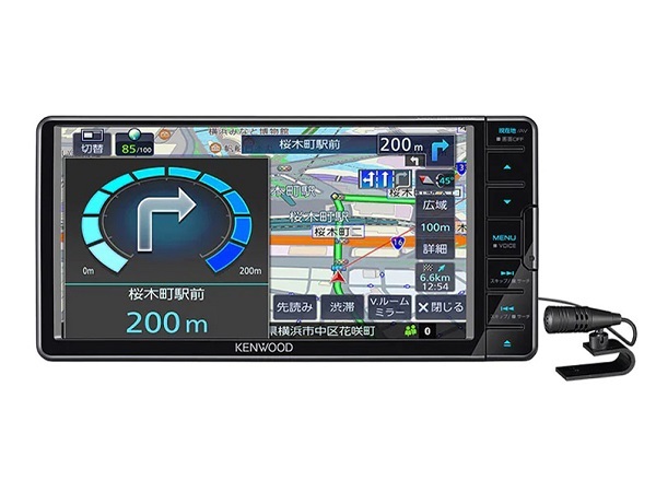 新品未使用品】ケンウッド KENWOOD カーナビ MDV-D309BTW 2022年モデル